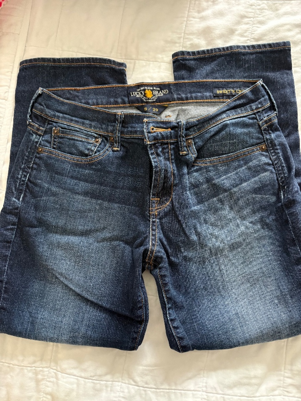 Lucky Brand Sweet Crop Jeans
